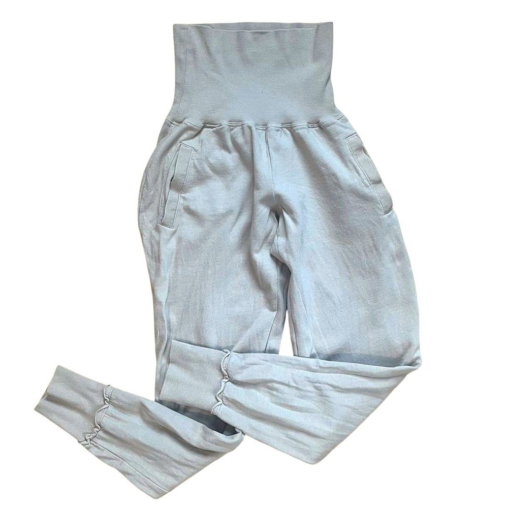 Young Fabulous‎ & Broke Tan Joggers | XS | Fold Over High Waisted | Lettuce Edge